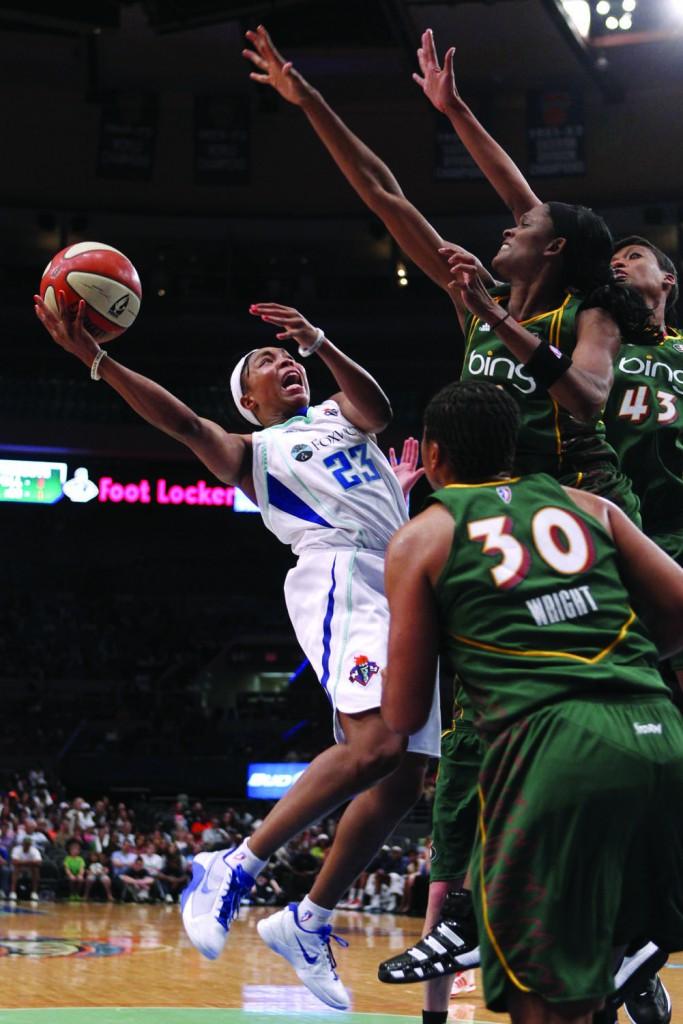 Liberty vs. Storm WNBA Basketball at Madison Square Garden