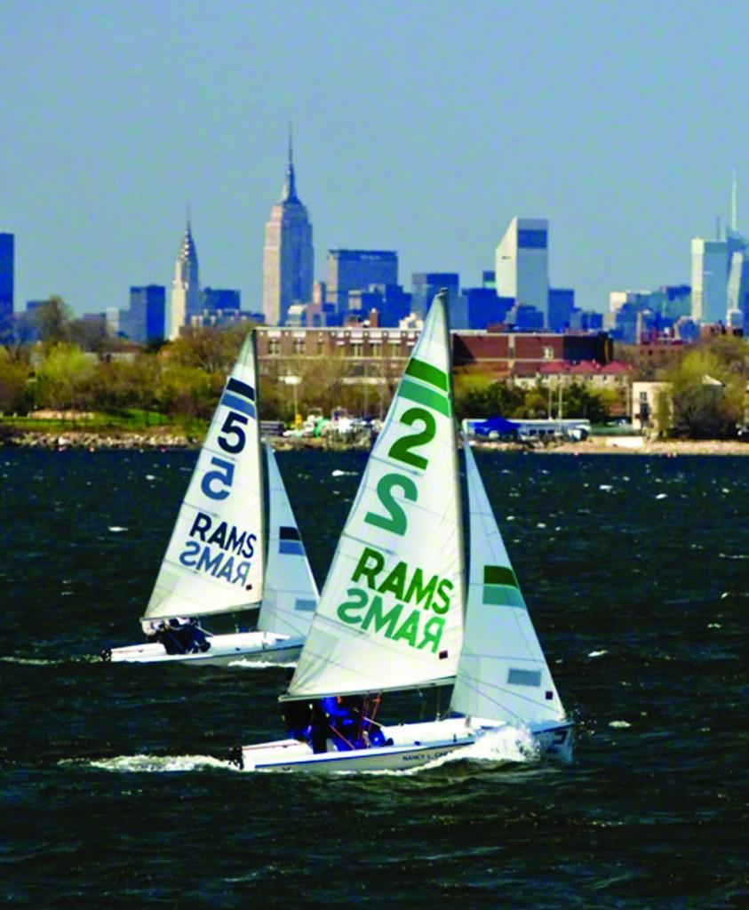 Last year marked the first year in their history that the sailing team went to nationals. (Courtesy of Coach Joe Sullivan)