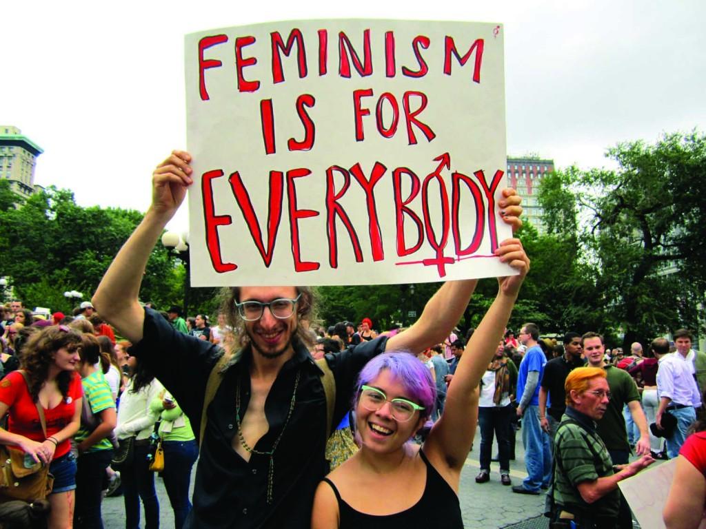 Occupy+Wall+Street+protests+and+New+York+Citys+SlutWalk+In+Photos