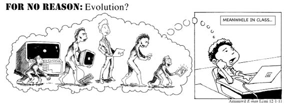 For No Reason: Evolution?