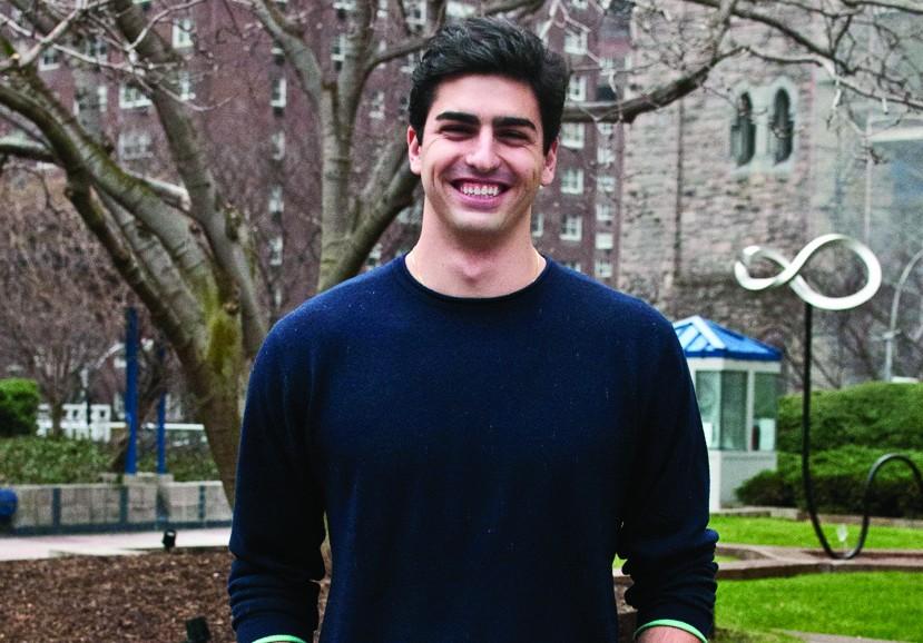 Jean Butel, FCLC ’14, returns to Fordham after his Mormon mission. (Lucy Sutton/The Observer)