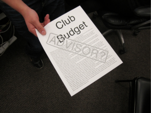 The Student Activities Budget Committee updated guidelines, now telling clubs that if they do not have their advisor’s signature on the budget pack two semesters in a row, SABC will hold their budget until it is signed. (Photo Illustration by Harry Huggins/The Observer)