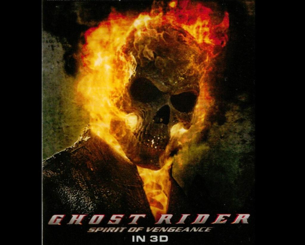 Ghost Rider, starring Nicolas Cage, is in theaters now. (Courtesy of Columbia Pictures)