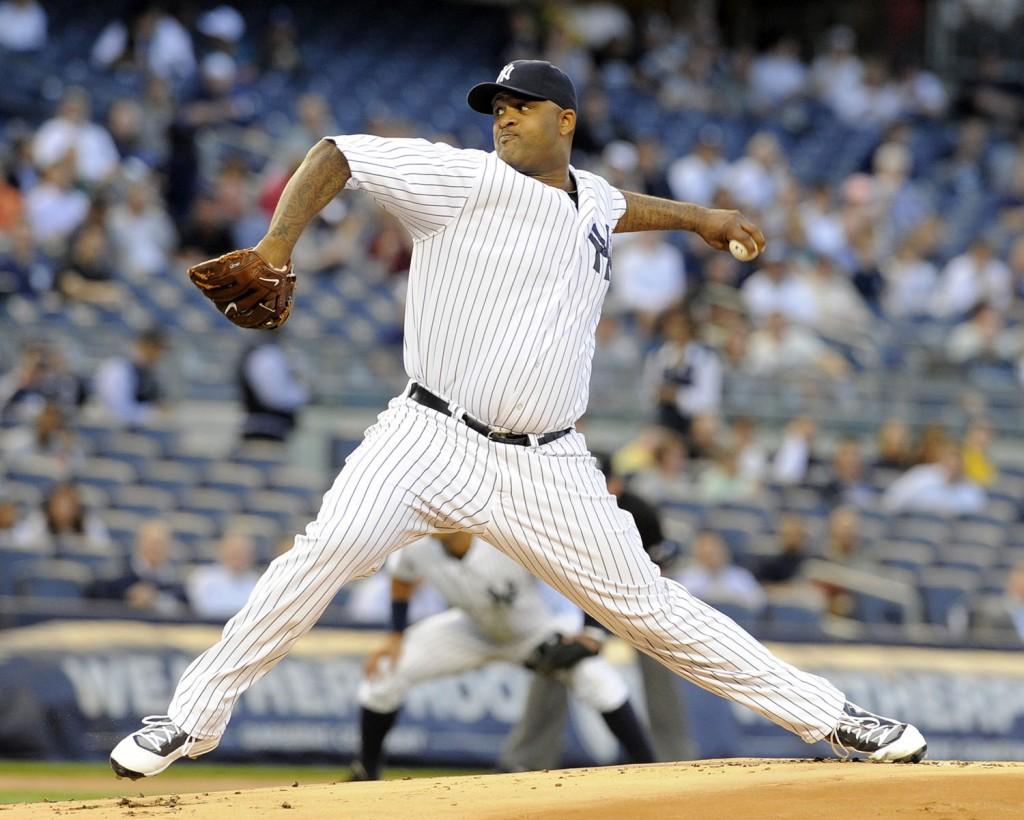Yankee starting pitcher “CC” Sabathia has an impressive record early (3-0), despite a high ERA of 5.27, good for only third-best on the team. (Errol Anderson/Newsday/MCT)