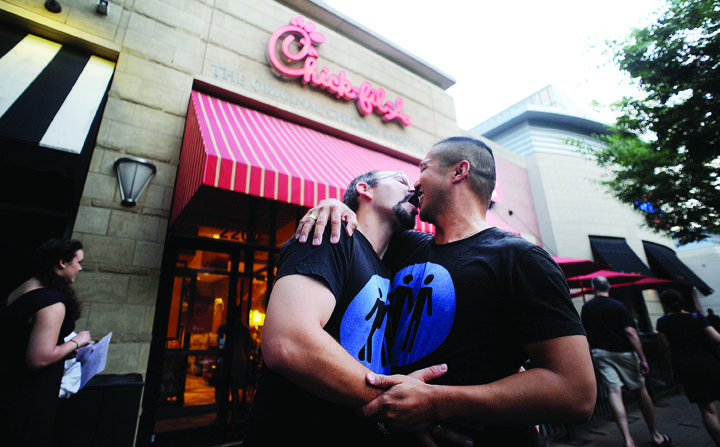 Blacks supporting Chic-fil-A betrayed a group that has faced forms of discrimination similar to their own. (Olivier Douliery/Abaca Pres/MCT)