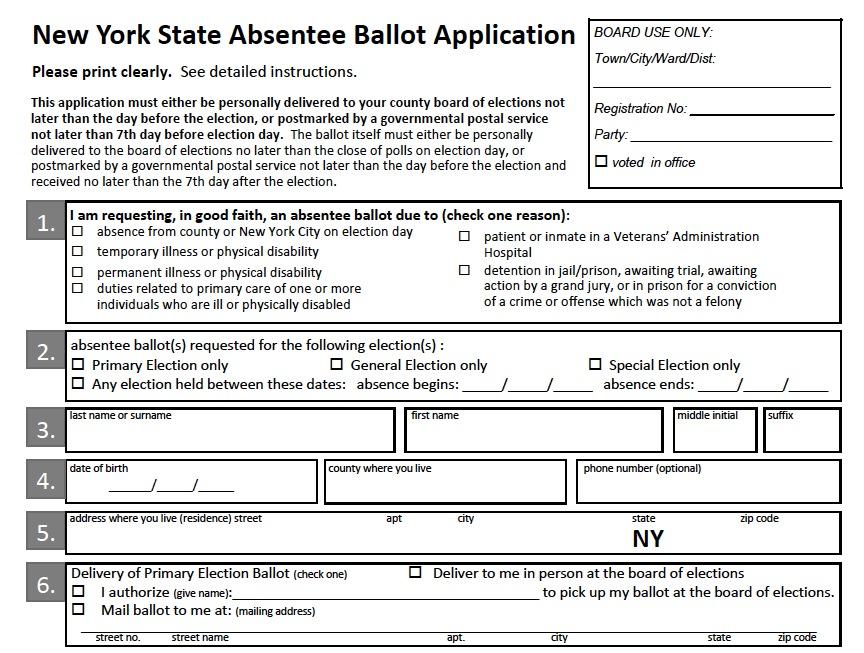 (Photo Illustration/NY State Voting Registration)