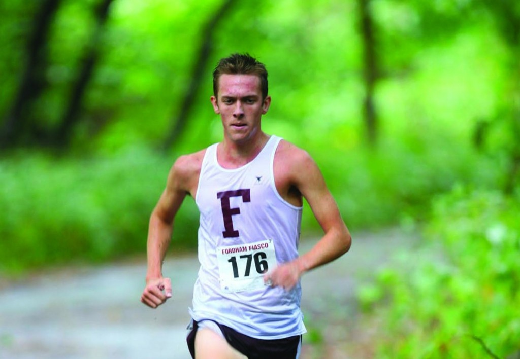 Nick Synan, FCRH ’13, has been key to the Ram’s success, winning the individual race at the Tribe Open. (Courtesy of Fordham Sports)