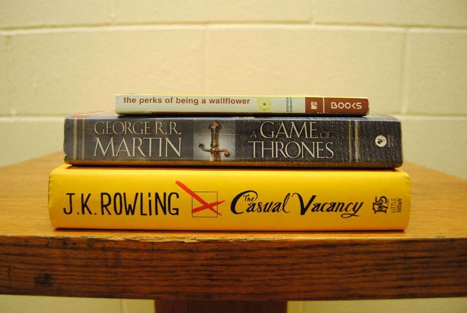 Take some time off from your assigned reading for class and pick up some contemporary titles that have caught FCLC students’ eyes. (Ian McKenna/The Observer)