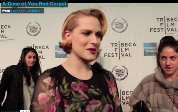 Observer Coverage at the Premiere of A Case of You at the Tribeca Film Festival