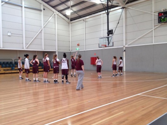 The women’s basketball team has gotten an early start in 2013, traveling abroad to play ball in Australia. (Courtesy of Fordham Sports)