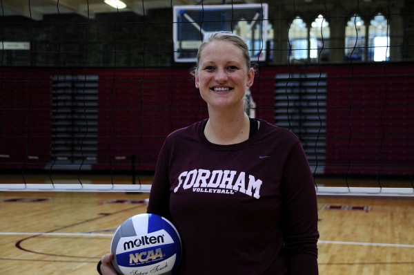New+Head+Volleyball+Coach+Gini+Ullery+hopes+her+first+season+with+Fordham+is+a+successful+one.+%28Melanie+Chamberlain%2FThe+Observer%29