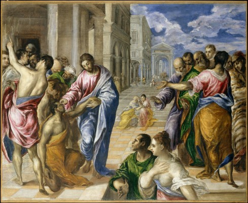 ‘The Miracle of Christ Healing the Blind’ is currently featured at The Metropolitan Museum of Art. (Photo courtesy of the Metropolitan Museum of Art)