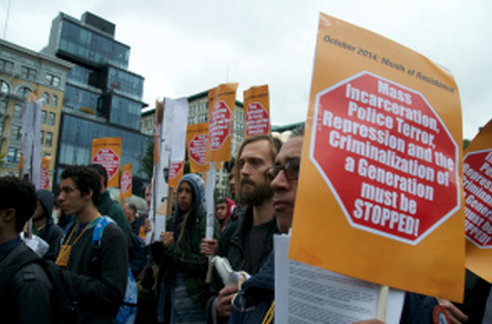 Fordham Members Attends 19th Annual Police Brutality Protest