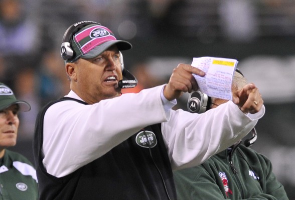 photo courtesy of David Pokress/Newsday via TNS
Rex Ryan could not coach a competent offense, and so he had to be fired.
