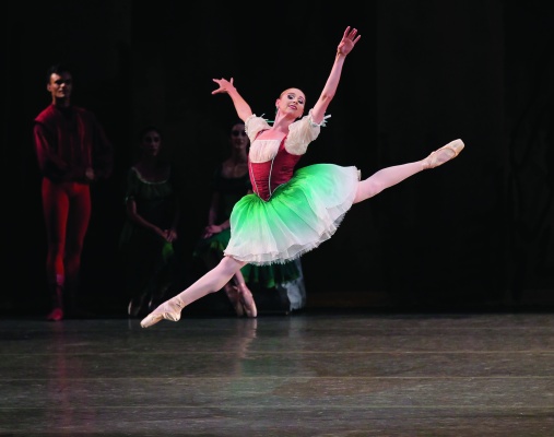 Ashley Laracey in SWAN LAKE Act I Choreography by Peter Martins.
(PHOTO COURTESY OF PAUL KOLNIK)