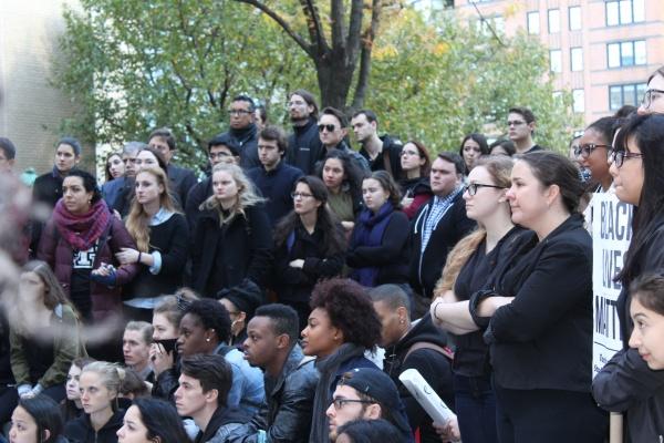 There were a large number of administrators and student leaders in attendance at the event. (CONNOR MANNION/THE OBSERVER)