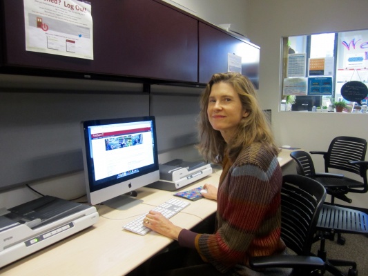 Elizabeth Cornell, director of IT Communications  (PHOTO BY JULIET ALTMANN/THE OBSERVER)
