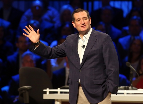Republican presidential candidate Ted Cruz speaks at the North Texas Presidential Forum at Prestonwood Baptist Church Sunday, Oct. 18, 2015 in Plano, Texas. (PHOTO COURTESY OF RICHARD W. RODRIGUEZ/ FORT WORTH STAR-TELEGRAM VIA TNS)