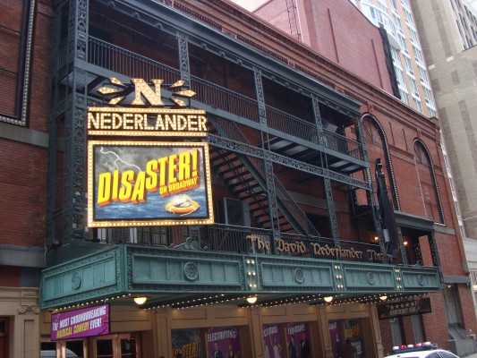 Disaster opened March 8 at the Nederlander Theatre, 208 W 41st Street, bewteen 7th and 8th Ave. (YUNJIA LI/THE OBSERVER)