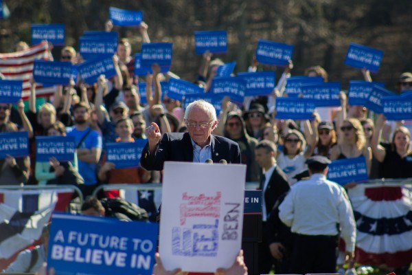 Bernie Rally at Prospect Park