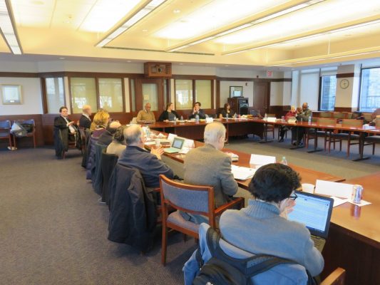 Faculty Senate convening in early February. Members have recently spoken out against the imposition of an unapproved salary raise. (PHOTO BY STEPHAN KOZUB/THEOBSERVER