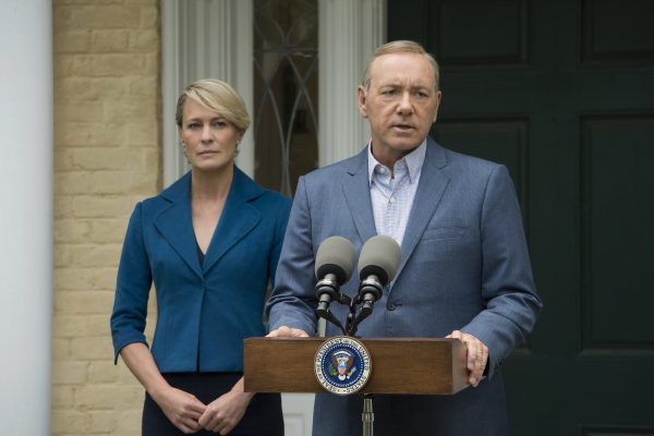 Robin Wright stars as Claire Underwood on Netflix’s “House of Cards”. (HOUSE OF CARDS/COURTESY OF NETFLIX)