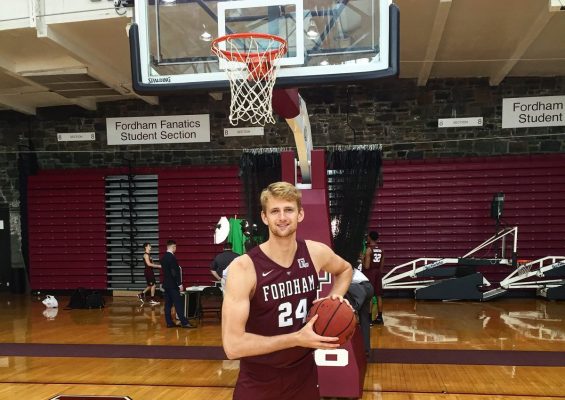 A new recruit from Czech Republic joins Fordham basketball. (PHOTO COURTESY OF PROKOP SLANINA)