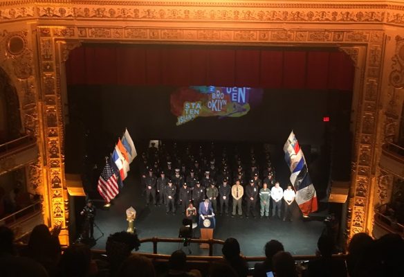 The State of the City Address was held on Feb. 13 in the Apollo Theater. (KYLE J. KILKENNY/THE OBSERVER)