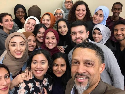 Mahmoud Abdul-Rauf spoke at an event hosted by the MSA. (COURTESY OF MSA/FACEBOOK)
