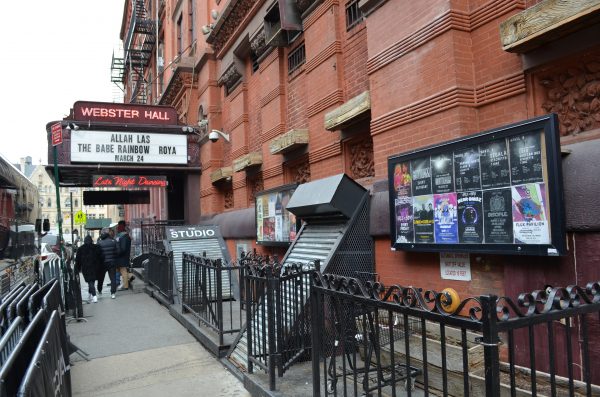 Some venues include Webster Hall, the Highline Ballroom and the Knitting Factory. (JILLIAN JAYMES/THE OBSERVER)