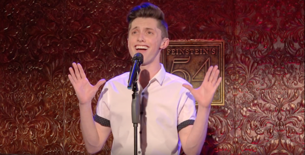 Sophomore Roger Dawley has had the honor of performing in shows at Broadway's legendary 54 Below, the same venue that has held concerts by Orfeh, Telly Leung and Lesli Margherita. (PHOTO COURTESY OF ROGER DAWLEY) 