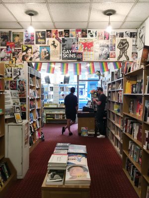 The vibrant interior of Gays the Word, Londons only LGBT bookstore. (NADINE SANTORO/ THE OBSERVER)
