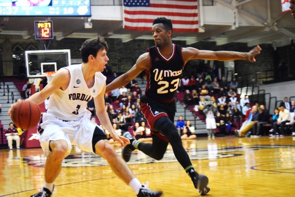 Andrea Garcia/THE OBSERVER
The release of the 2017-19 men's basketball schedule has the Rams preparing for the upcoming season.