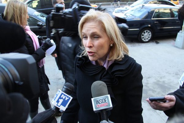 Senator Kirsten Gillibrand (D-NY) is a prominent voice in the accusatory politics debate. (ANDREW DALLOS VIA FLICKR)