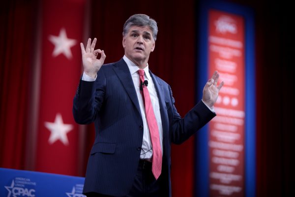 Sean Hannity is often criticized for his alleged pro-Trump bias. (GAGE SKIDMORE VIA FLICKR)