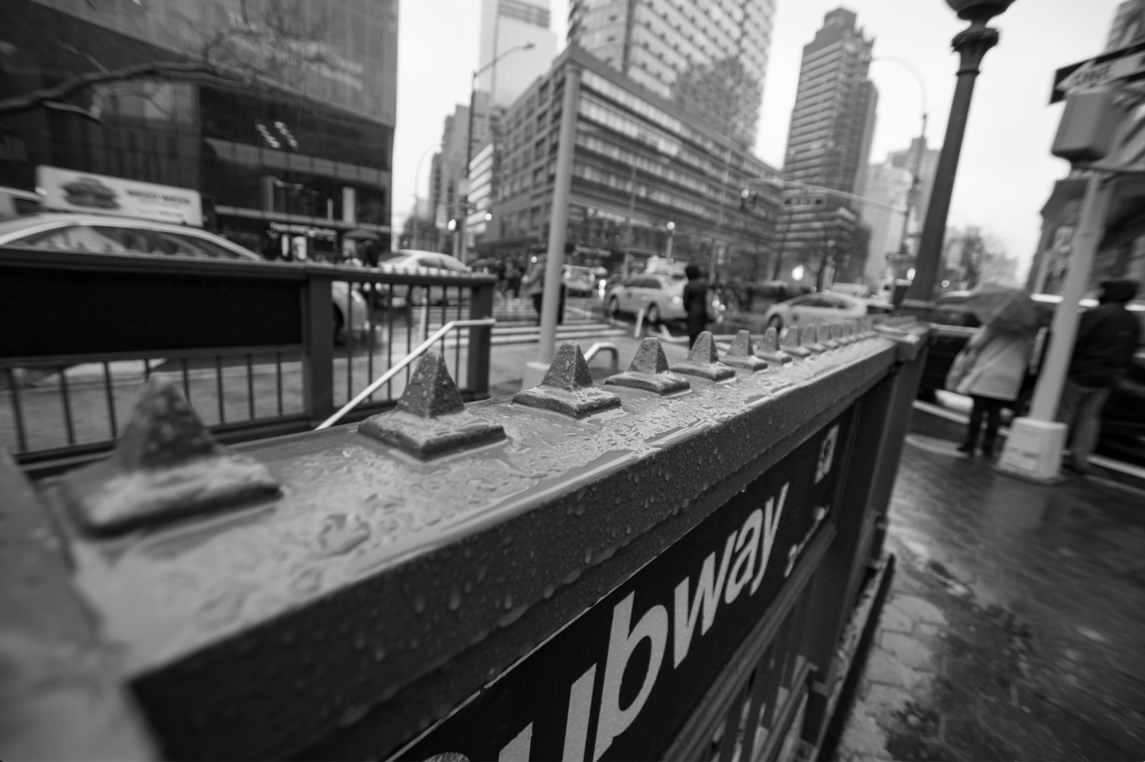 Hostile Architecture In New York City The Observer