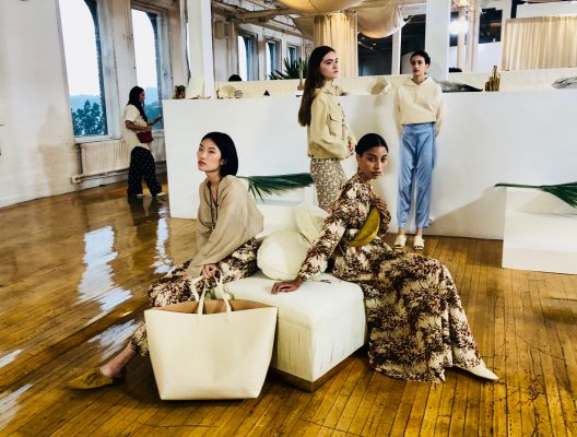 Students+at+Fordham+College+at+Lincoln+Center+participated+in+NYFW+as+models%2C+editors%2C+influencers%2C+and+assistants.+%28COURTESY+OF+LAREINA+SUN%29.
