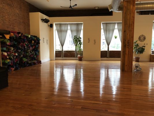 Yoga to the People aims to attract those who may be deterred by the high cost of traditional yoga studios. 