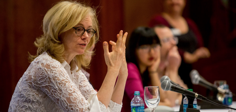 Mary Bly is one advisor working with President Joseph M. McShane on the task force. (COURTESY OF FORDHAM NEWS AND MEDIA RELATIONS)