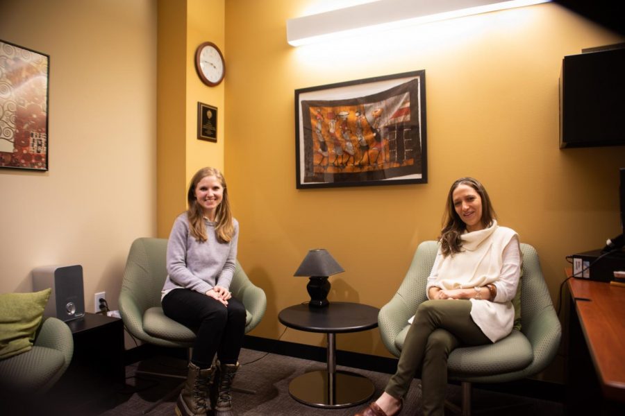 Yael Uness, the assistant director of counseling and psychological services, co-runs the relationships group with Nicole Rosenfield, a psychology Ph.D. candidate.