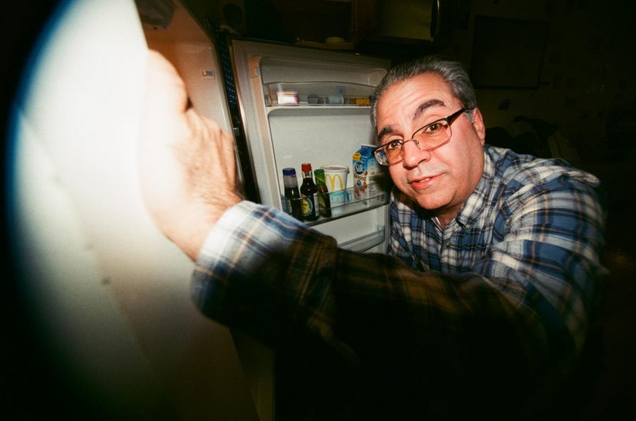 Joes Dad in the fridge. February 2019. 