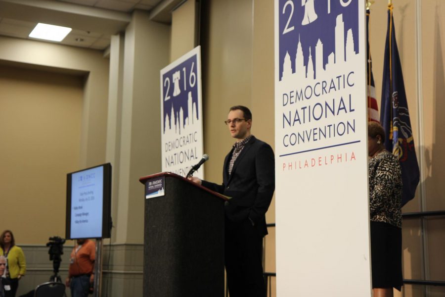 Robby Mook visited Fordham University earlier this year.