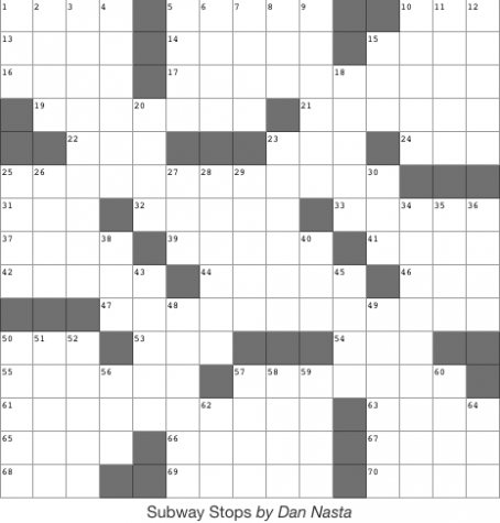 Issue 5 Crossword - 3/28/19