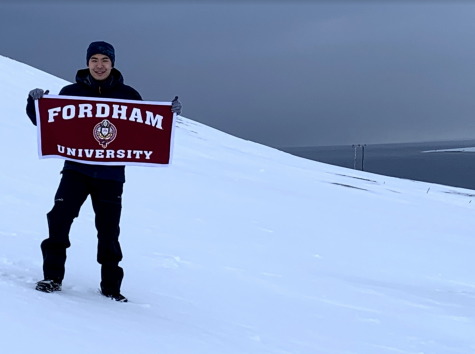 To train, Pang ran in subzero temperatures above the Arctic Circle. 