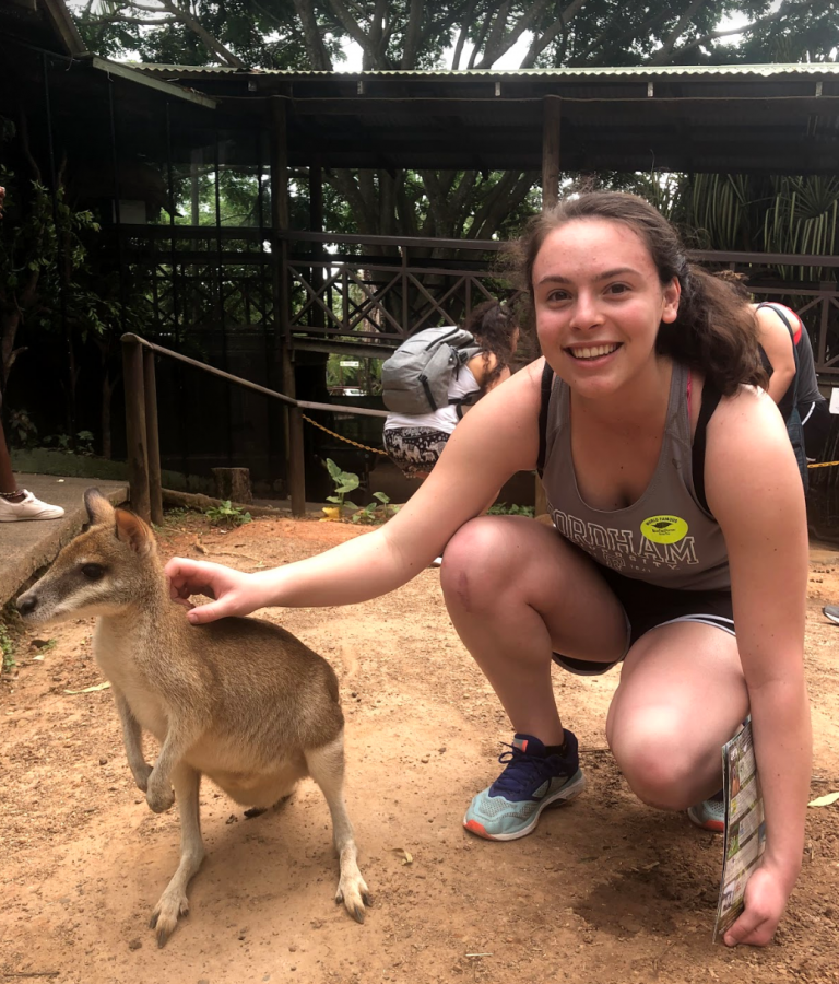 Casale chose Australia because she wanted to study abroad in a country shed never get to visit otherwise. 