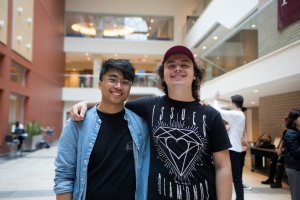 Seniors Jordan Meltzer and Paolo Estrella are the founders of Ramses Records.
