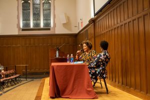 The event was held by The Bronx Is Reading, the sponsors of The Bronx Book Festival, held at Fordham Rose Hill.