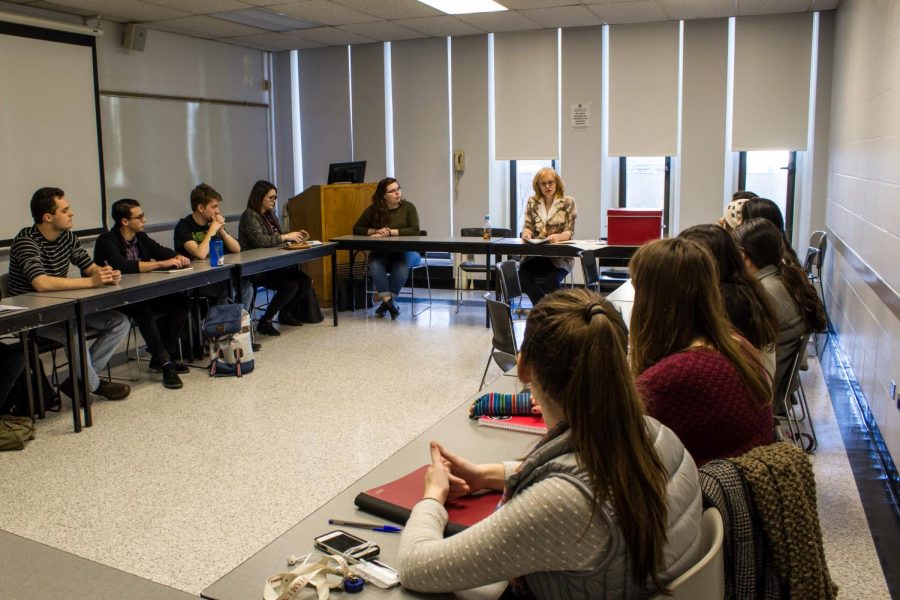 The English departments Creative Writing program promotes collaboration and self-expression.