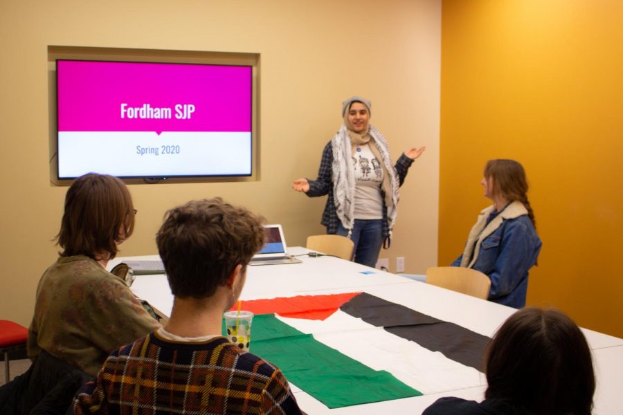 Fordham’s Student Justice for Palestine said they stand in solidarity with Palestinians during this tumultuous time.