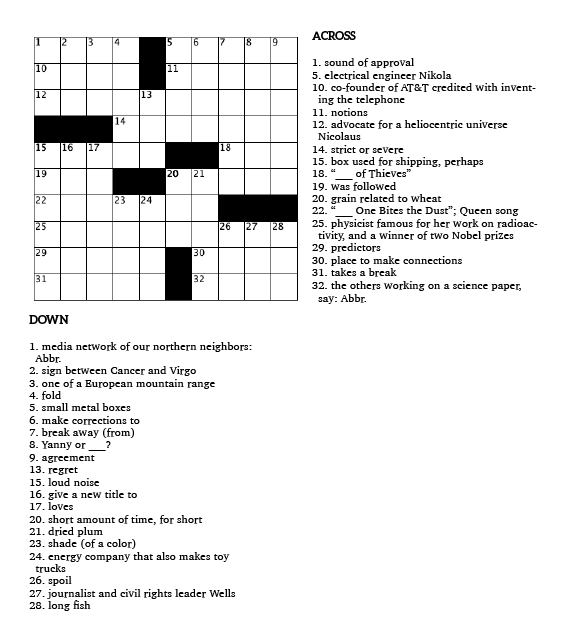 mini crossword nytimes january 5 2018